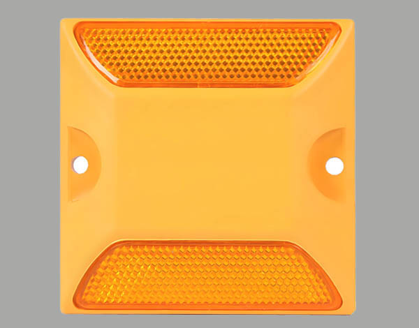 Amber Plastic Reflective Road Studs